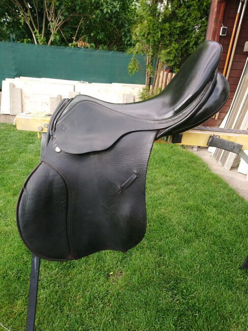 Verkaufe alten Springsattel, Ungarische Marke, Klement, Jumping Saddle, Wien, Image 4