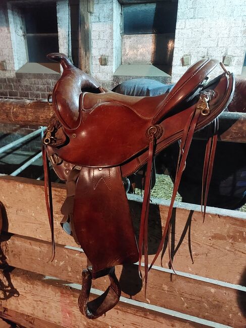 Verkaufe mein Gebrauchten Westernsattel, Lea, Western Saddle, Empfingen