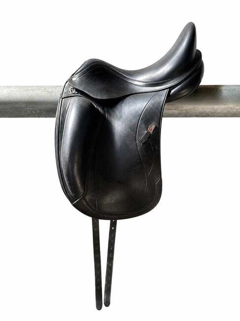 Selleria Equipe DR Olympia Mono Dressursattel, schwarz, 16 Zoll, Selleria Equipe DR Olympia Mono, Sabine Wolf, Dressage Saddle, Gilching