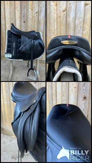 Selleria Equipe E Carbon Springsattel, Schwarz 18 Zoll, Selleria Equipe  EK Carbon, Monika Görtler , Jumping Saddle, Bad Staffelstein , Image 9