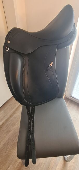 Selleria Equipe Olympia Dressursattel + 1 Paar Sattelkissen, Selleria Equipe  Olympia , Frauke, Dressage Saddle, Elmshorn, Image 6