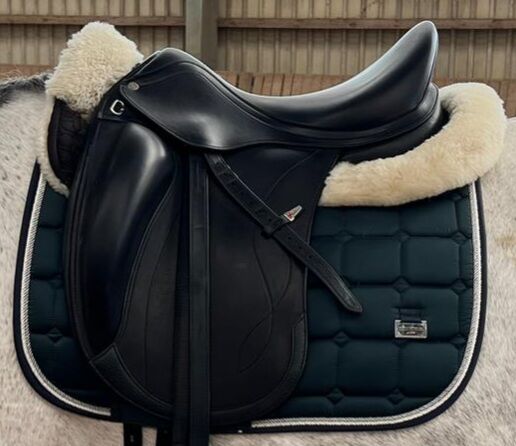 Selleria Equipe Olympia Dressursattel + 1 Paar Sattelkissen, Selleria Equipe  Olympia , Frauke, Dressage Saddle, Elmshorn