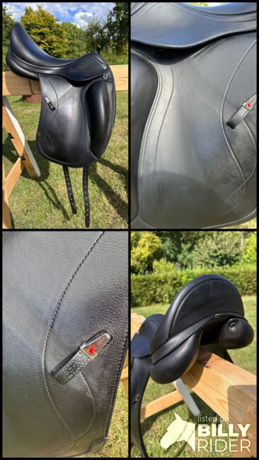 Selleria Equipe Olympia Mono 17,5 schwarz, Selleria Equipe Olympia Mono, Pia Schürmann, Dressursattel, Arnsberg, Abbildung 15