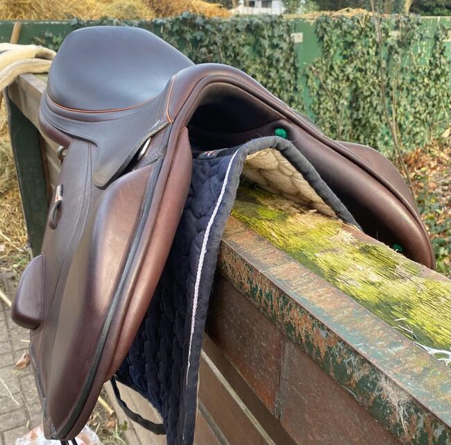 Selleria Equipe Sattel 16,5 Zoll Expression Monoquatiere Special, Selleria Equipe  Expression Monoquatier Special , Daniela Dreyer , Jumping Saddle, Bremen , Image 2