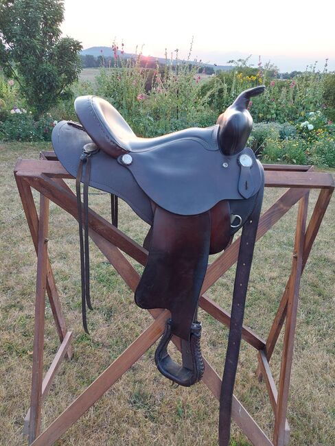 Verkaufe meinen maßangefertigten Westernsattel, Angela Brieger, Western Saddle, Zeitlofs