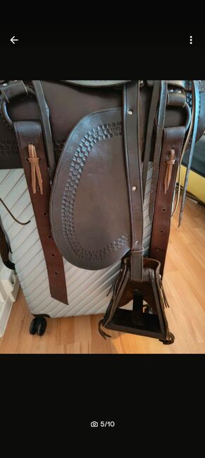 Selten! Charro-/Vaquero-Westernsattel mit spezieller Polsterung, Birgit, Westernsattel, Leipzig, Abbildung 7