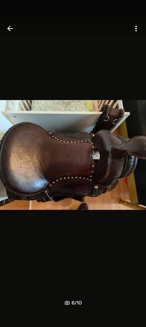 Selten! Charro-/Vaquero-Westernsattel mit spezieller Polsterung, Birgit, Westernsattel, Leipzig, Abbildung 5