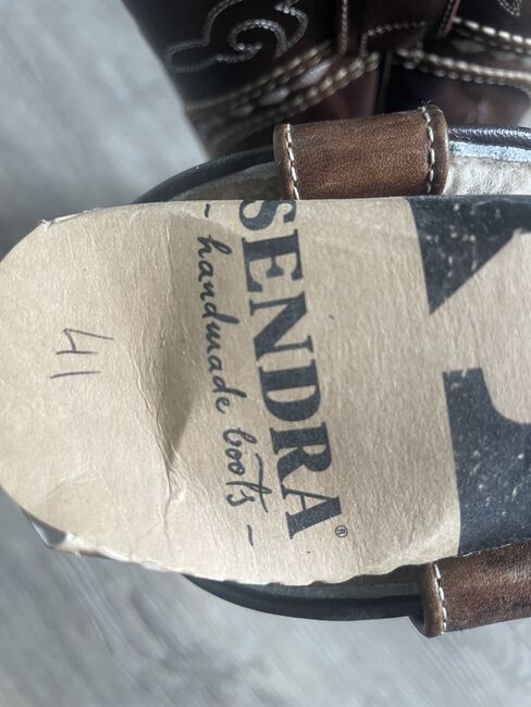 Sendra Boots Neu Leder Westernboots Cowboystiefel Gr 41, Sendra boots, Anja, Riding Boots, Parsdorf, Image 5