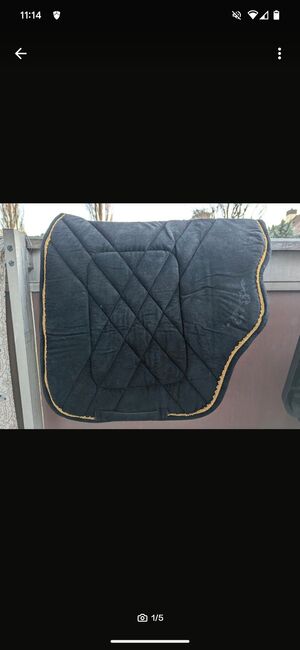 Set Schwarz, Beatrice , Dressage Pads, Basel 