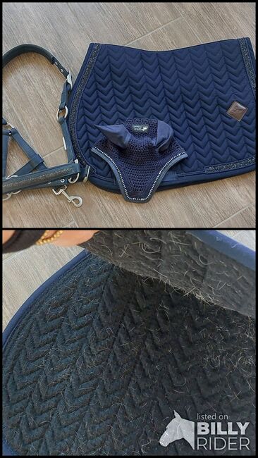 Set in dunkelblau von Kentucky/ Eskadron, Kentucky/ Eskadron, Verena Janßen , Dressage Pads, Straelen , Image 3