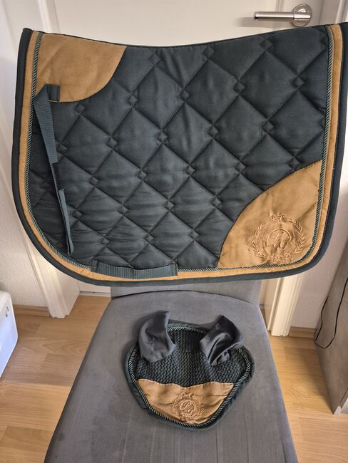 Set Lauria Garrelli WB VS, Haube in VB, Laura Garrelli, Marina, Dressage Pads, Sankt Augustin