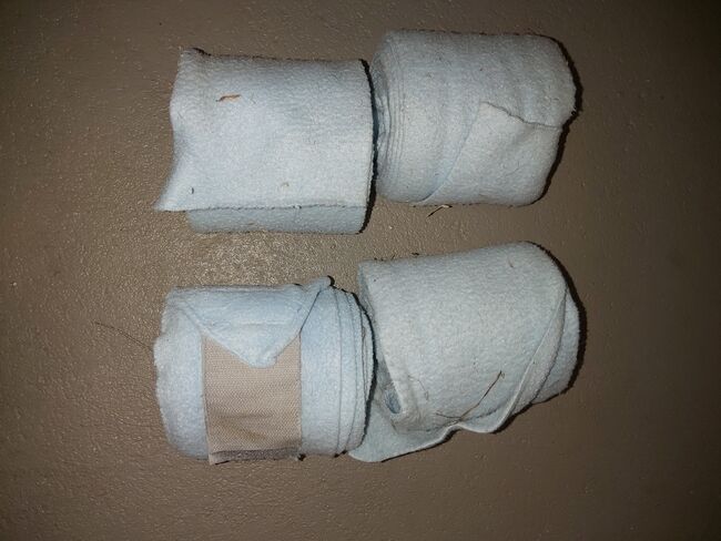 4er Set Bandagen hellblau, Katrin , Horse Bandages & Wraps, Tornesch 