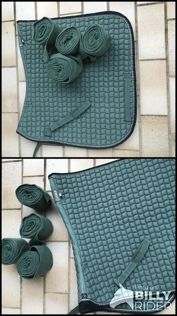 Set Schabracke und Bandagen DL, Eskadron Dressur/ Sarpine Green, F.F., Schabracken, Illingen, Abbildung 3