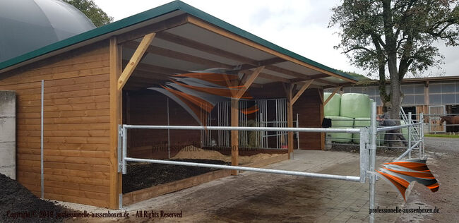 Unterstand für Pferde - Pferdeunterstand - Weideunterstand - Weidehütte pferd - Offenstall kaufen, AUSSENBOXEN Pferdeunterstand - Weideunterstand - Unterstand, AUSSENBOXEN, Horse & Stable Mats, Wałcz, Image 4