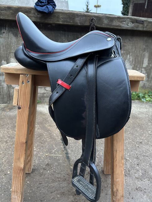 Shetty/Pony Ledersattel 14“, Nina, Dressage Saddle, Rednitzhembach