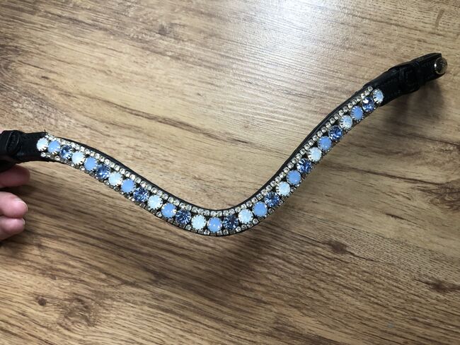 Shetty Stirnriemen Cavoux *neuwertig*, Cavoux Horsefashion, Corinna, Browbands, Waltrop, Image 4