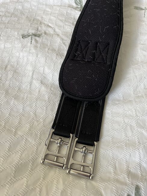 Shires Airflow Elastic Girth - Size: 46", Colour: Black x1, Shires, Jeanette Alison Caw, Girths & Cinches, Sheffield, Image 2