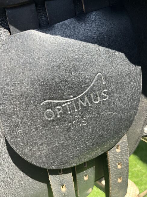 Shires Optimus 17.5” Black changeable gullet, Shires  Optimus, Elise  Clare, All Purpose Saddle, Leicester, Image 4
