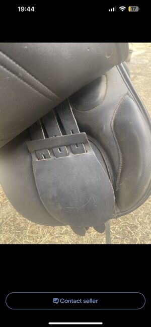 Shires Optimus 17 inch Adjustable Saddle, Shires  Optimus, Morgan Partridge, All Purpose Saddle, Cheltenham, Image 2