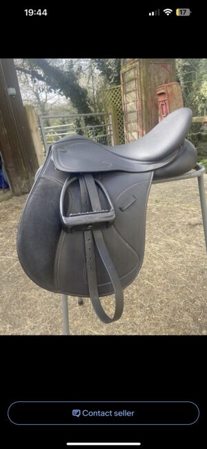 Shires Optimus 17 inch Adjustable Saddle, Shires  Optimus, Morgan Partridge, All Purpose Saddle, Cheltenham, Image 7