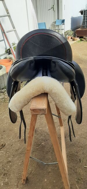 Kurzer Monoblatt Dressursattel französische Kissen Sommer Remos, Sommer Remos Monoblatt , Maresa, Dressage Saddle, Pfullingen, Image 3