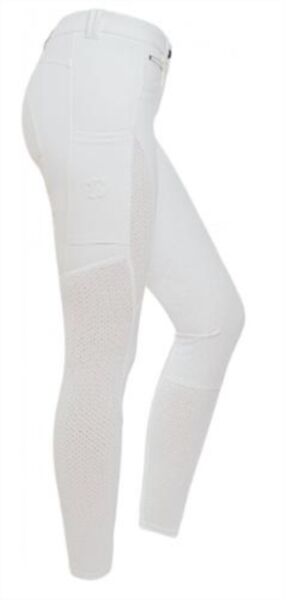 Turnierreithose weiß Gr. 32 XS Mesh* Riderschoice*, Riderschoice Mesh Design Reithose, Jessica, Breeches & Jodhpurs, Salching, Image 2