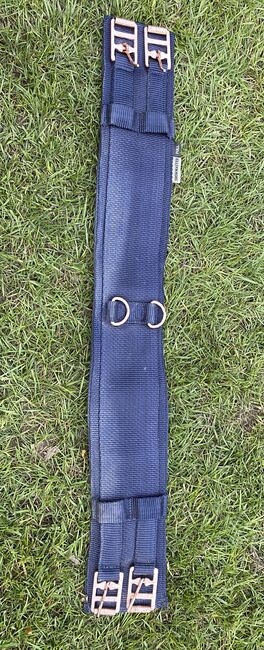 Showmaster Longiergurt blau/roségold Full, Laura S., Lunging, Solingen, Image 4