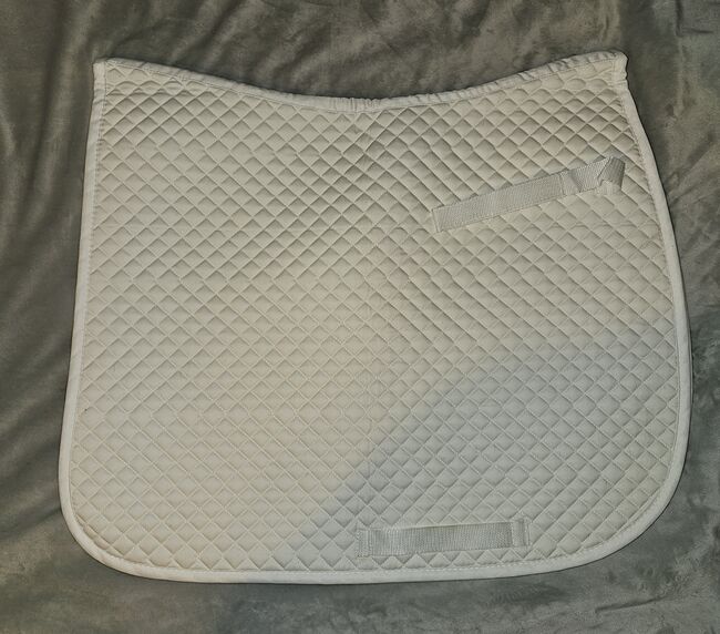 Showmaster Schabracke DR, weiß,  neu, Showmaster, Nicole, Dressage Pads, Anderlingen