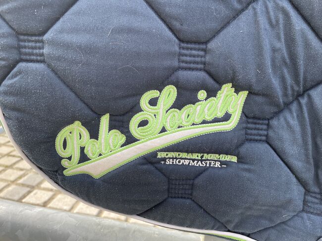 Showmaster Schabracke Blau Polo Society in VS, Showmaster Vielseitigkeit , Lilly Schuldt, Dressage Pads, Dresden, Image 3