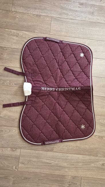 SHOWMASTER Schabracke Christmas Collection, SHOWMASTER Christmas Collection, Claudia Herold, Dressage Pads, Bad Friedrichshall