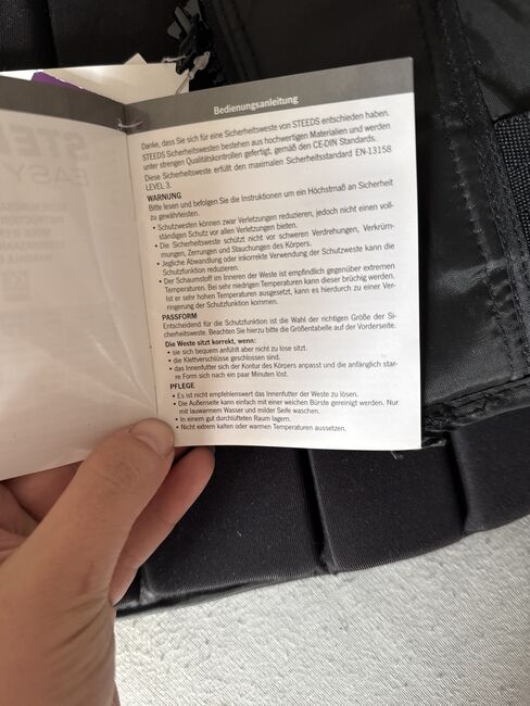 Sicherheitsweste Steeds, Steeds, Rebecca Oelschlegel, Sicherheitswesten & Rückenprotektoren, Ascheberg, Abbildung 5