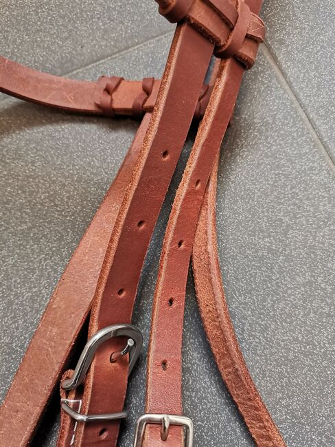 Sidepull aus feinem Harnessleder, Profi Tack Sidepull, Christine Sohr, Bitless Bridles, Köln, Image 3