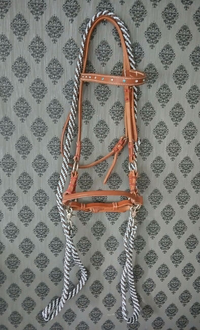 Sidepull mit Zügel, L-pro West , R.S., Bitless Bridles, Jüchen, Image 2