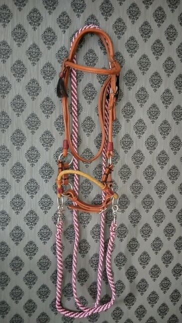 Sidepull mit Zügel, L-pro West , R.S., Bitless Bridles, Jüchen, Image 2