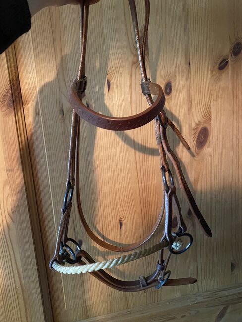 Sidepull, Typ Western, Größe COB, Gebisslos, Marielies Bunar, Bitless Bridles, Eberswalde, Image 2