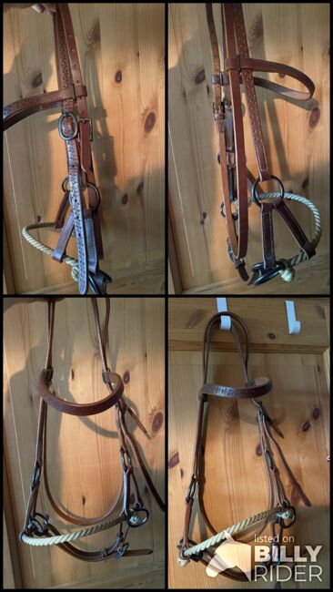 Sidepull, Typ Western, Größe COB, Gebisslos, Marielies Bunar, Bitless Bridles, Eberswalde, Image 5