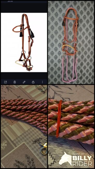 Sidepull mit Zügel, L-pro West , R.S., Bitless Bridles, Jüchen, Image 5