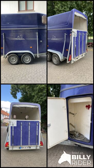 Siemsglüss Pferdeanhänger Blau-Glitzer mit Sattelkammer, Siemsglüss  Pferdeanhänger 2000 kg TÜV 12/2023 mit Sattelkammer , Erika , Horse Trailers, Ammensen , Image 9