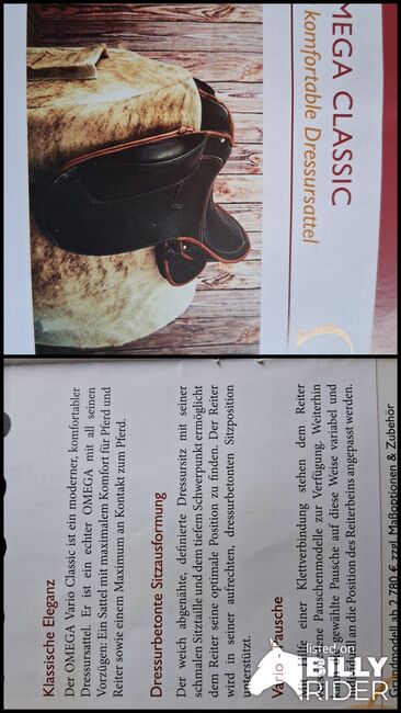Signum Dressursattel, Signum Variante classic, Martina Mueller , Reitpad, Bersteland, Abbildung 3