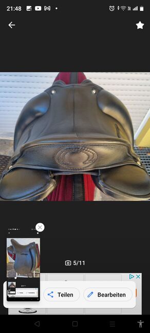 Signum Lotus, Signum Lotus, Yvonne Piehl , Dressage Saddle, Vollersode, Image 7