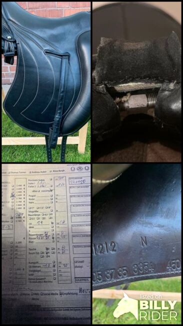 Signum Omega Lotus Masssattel, 17 Zoll, Signum Omega Lotus, Koppangela@web.de, Dressage Saddle, Hohentengen, Image 9