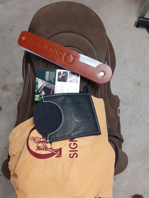 Signum Paddle&Klettkissen&Fitting System Bundle( Schoko,Größe L), Signum Signum Paddle,incl.Klettkissen,Fitting System und Monosteigbügelriemen, Daniela Stutz, Treeless Saddle, Möckmühl, Image 9