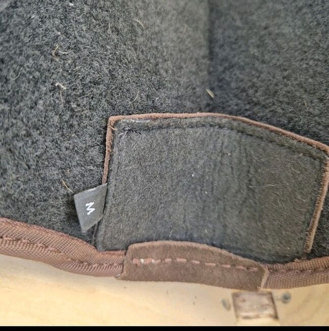 SIGNUM Riding Pad Brown Size M – As New in Suede Look, SIGNUM, john, Dressage Pads, Wilmington, Image 6