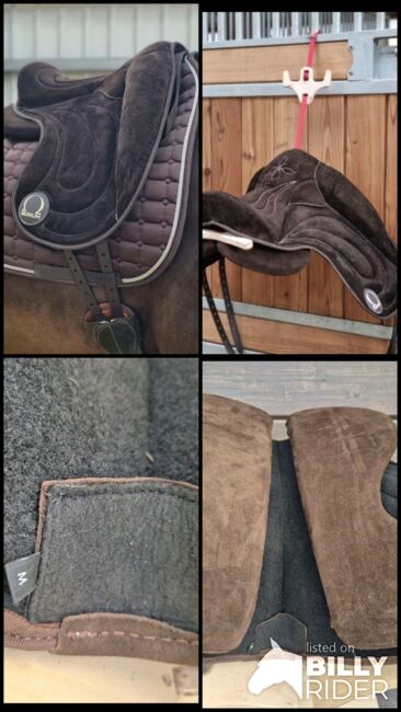 SIGNUM Riding Pad Brown Size M – As New in Suede Look, SIGNUM, john, Dressage Pads, Wilmington, Image 9