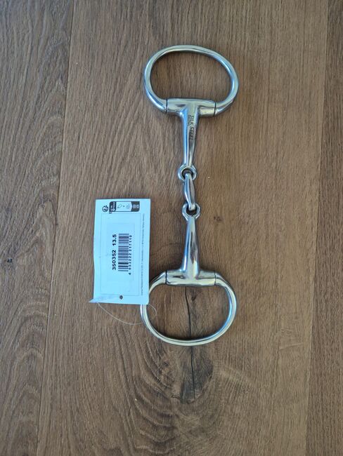 Silk Steel, doppelt gebrochen Olivenkopfgebiss, 135 mm, Silk Steel, Marisa, Gebisse, Burgsinn