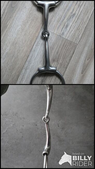 SILK STEEL Wassertrense einfach gebrochen 13,5, Silk Steel, BeagleLou, Horse Bits, Schneeberg, Image 3