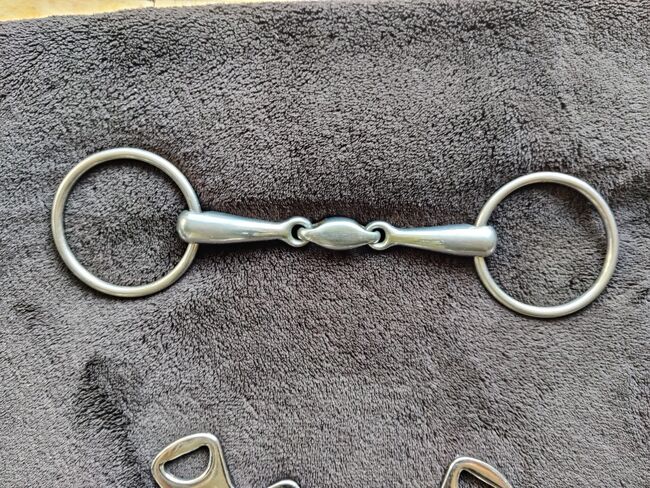 SILKSTEEL Doppelt gebrochenes Ausbildungsgebiss 13,5, Silksteel, Finja Gottke, Horse Bits, Klein Nordende