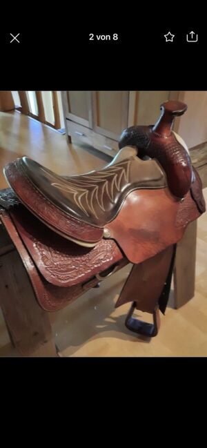 Silver Royal Westernsattel inkl. Vorderzeug und Back Cinch, Silver Royal , Ines Brunner, Western Saddle, Kulmain, Image 11