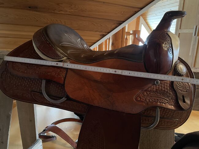 Silver Royal Westernsattel inkl. Vorderzeug und Back Cinch, Silver Royal , Ines Brunner, Western Saddle, Kulmain, Image 7