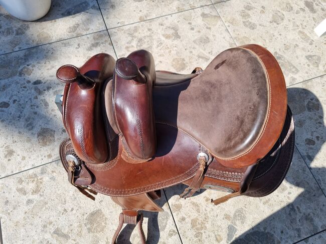 Silverado pro Delux 15,5 Zoll mit Wechsel Forkk, Silverado Pro Delux, Viola Nitsche, Siodło westernowe , Hürth, Image 2